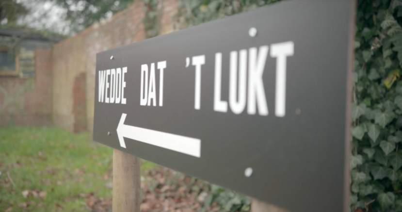Bord van Wedde dat het lukt