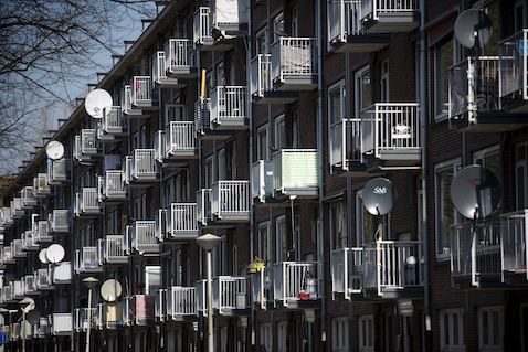 Galerijflat in Amsterdam-Noord